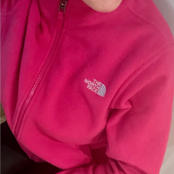Northface fuchsia polar fleece jacket - Picture 11 of 11